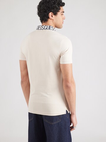 GUESS Majica 'NOLAN' | rjava barva