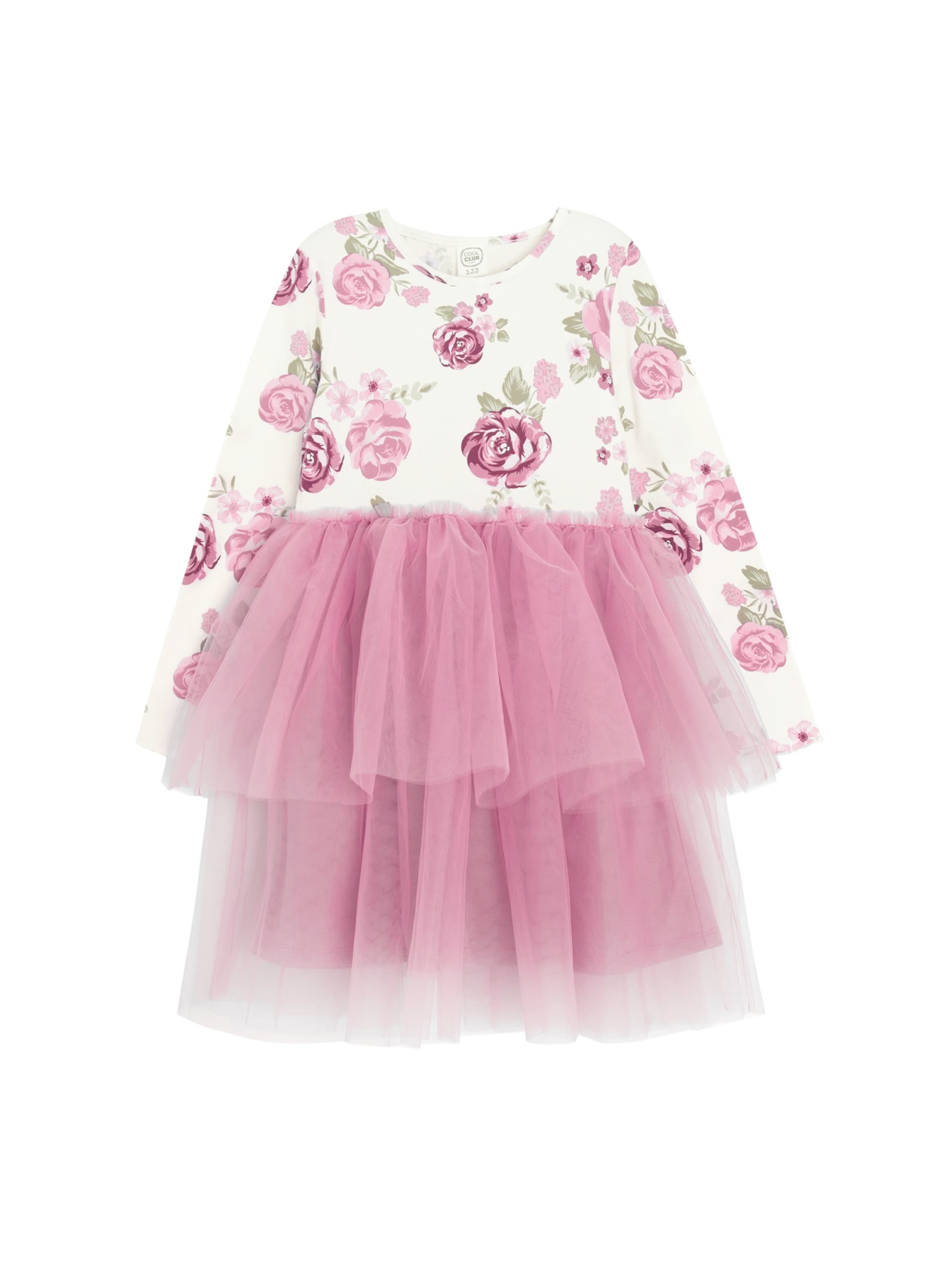 Cool Club Sukienka w kolorze różowy: przód