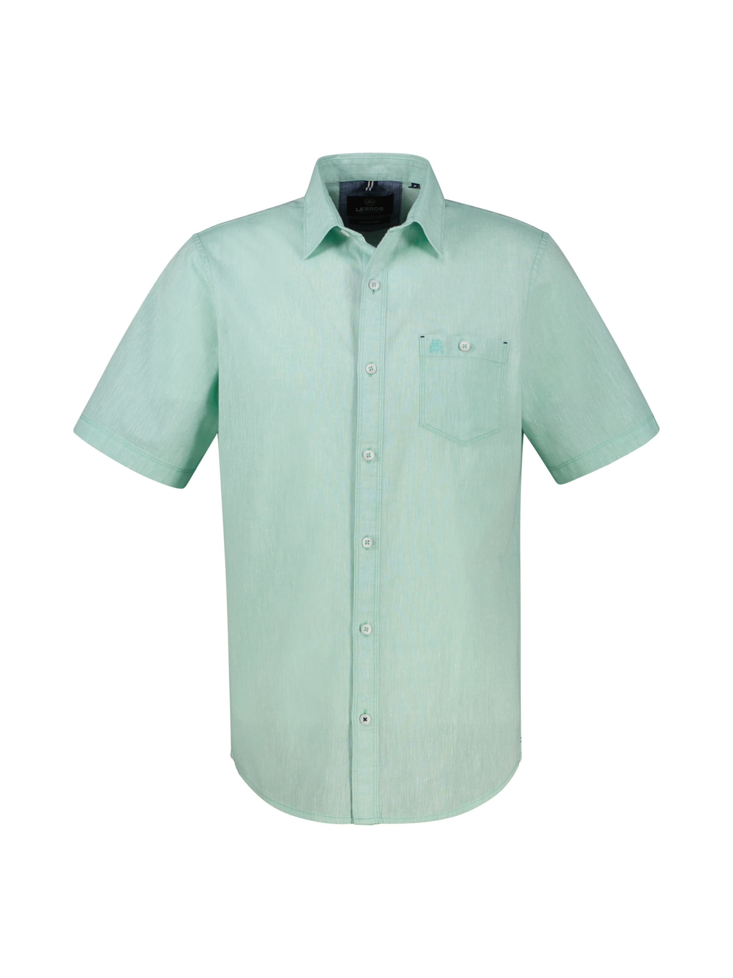 LERROS Overhemd in Groen: voorkant
