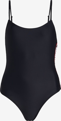 Maillot de bain Karl Lagerfeld en noir : devant