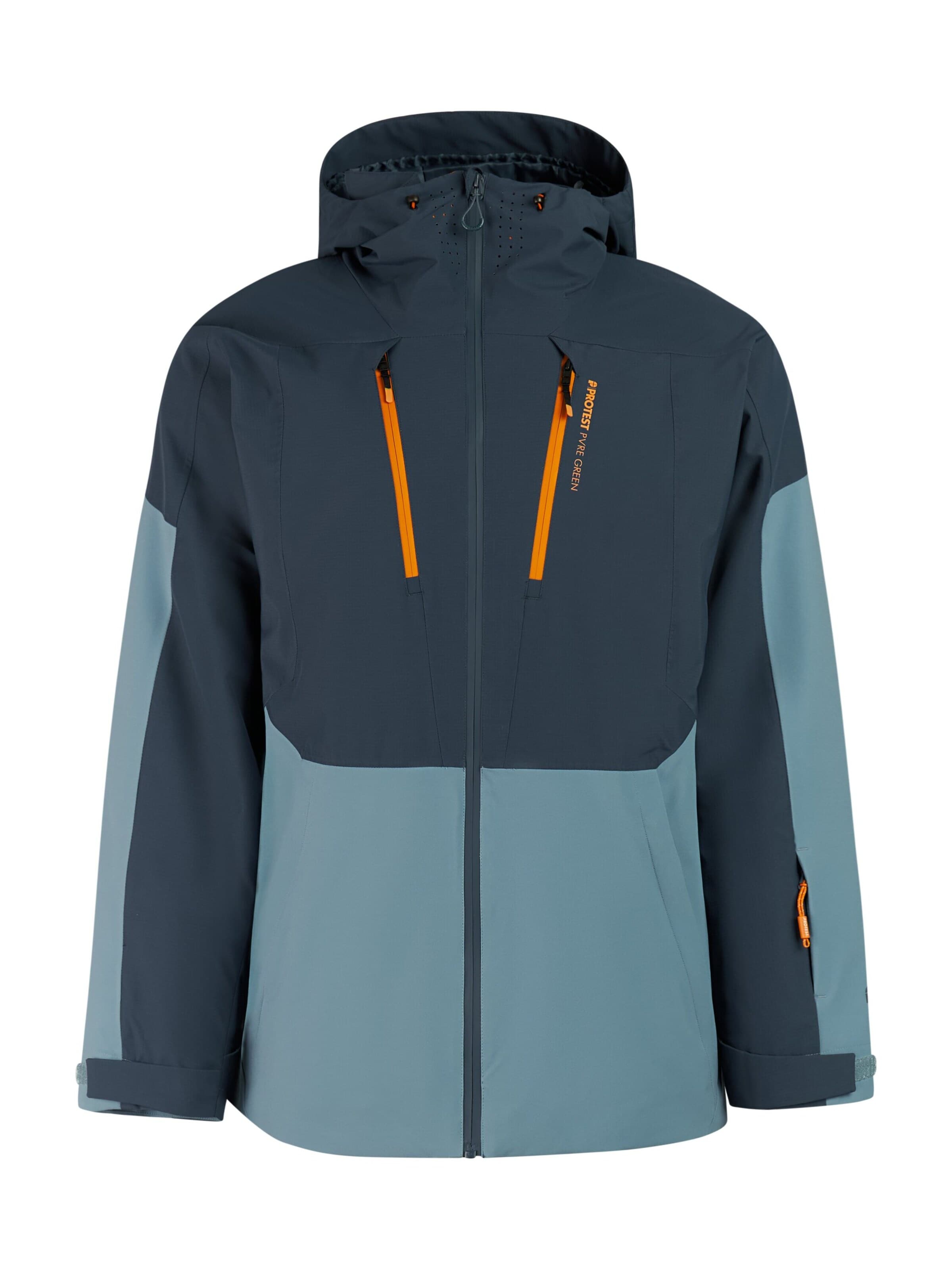 PROTEST Sportjas 'PRTConnor' in Blauw: voorkant