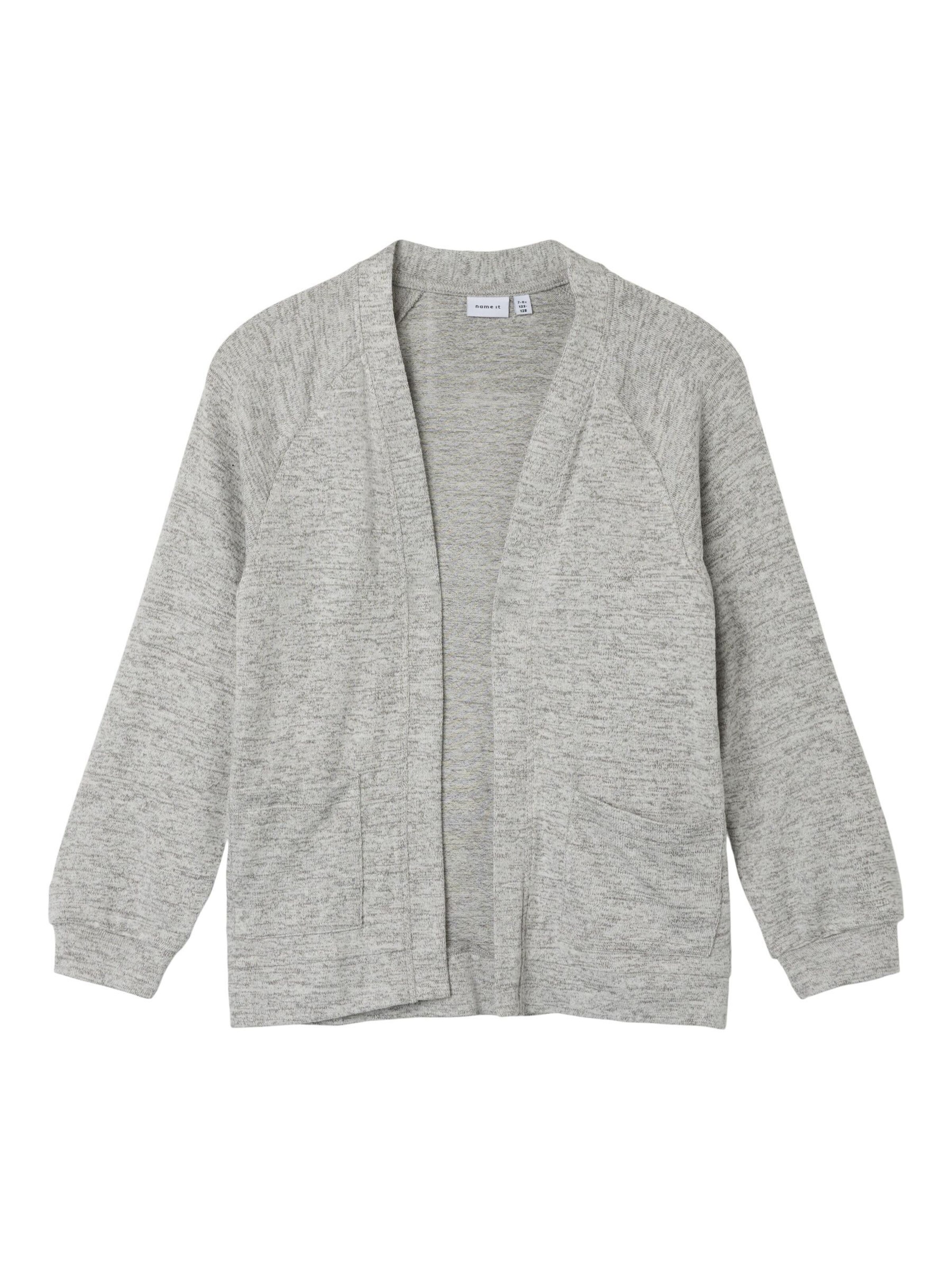 NAME IT - Cárdigan en gris: frente