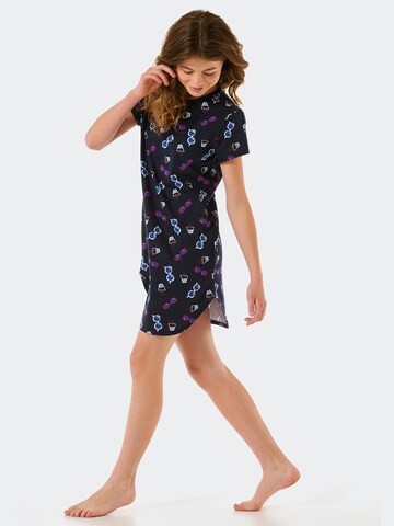 SCHIESSER Nightgown 'Sleepy Nights' in Blue