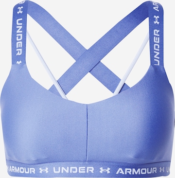 Bustieră Sutien sport de la UNDER ARMOUR pe mov: față