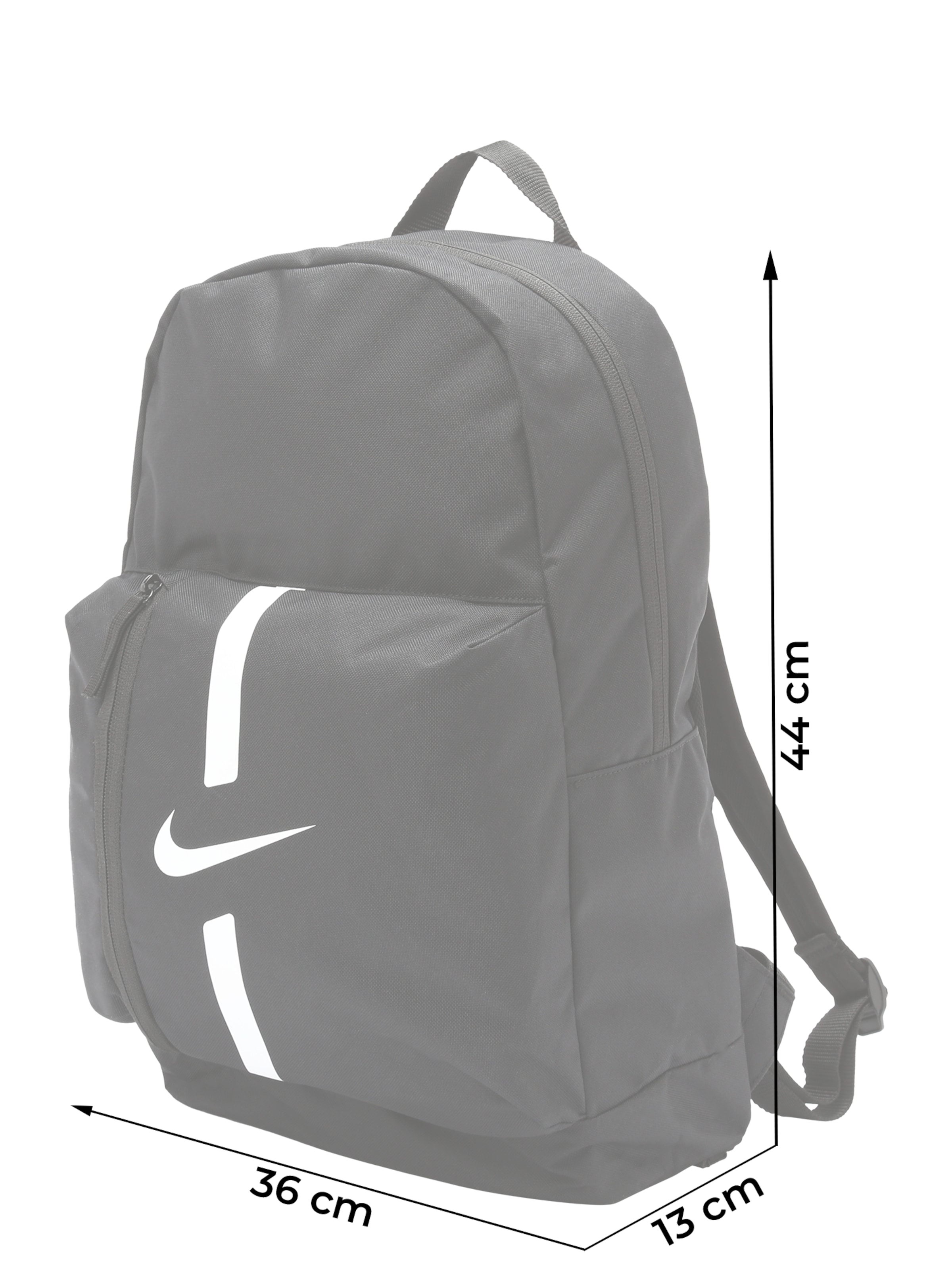 NIKE Sports backpack 'Academy Team' in Black