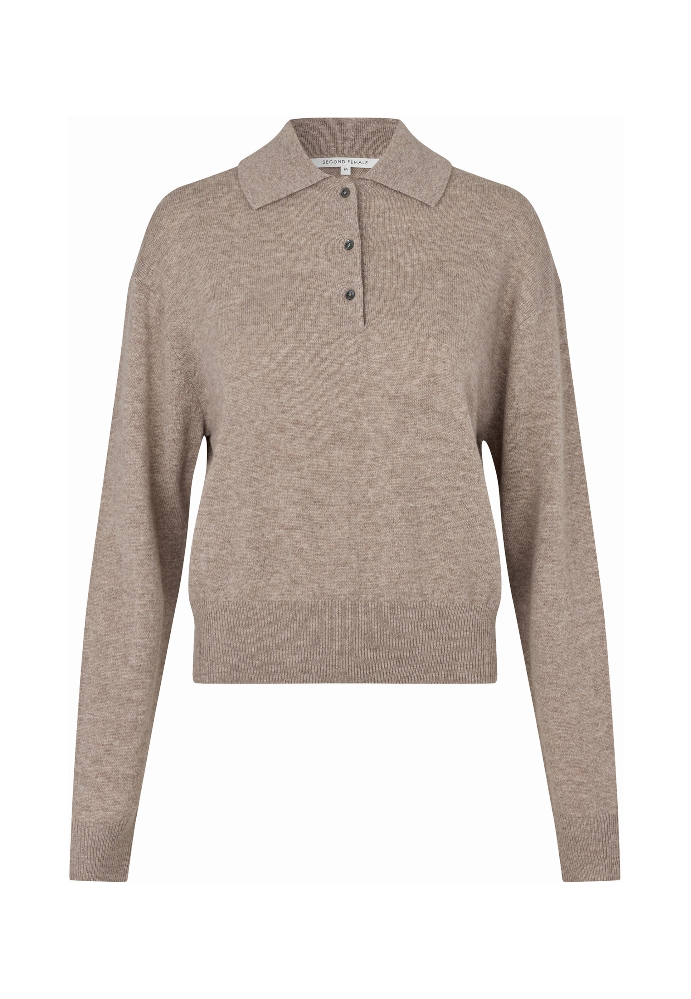 SECOND FEMALE Pullover in Braun: Vorderseite