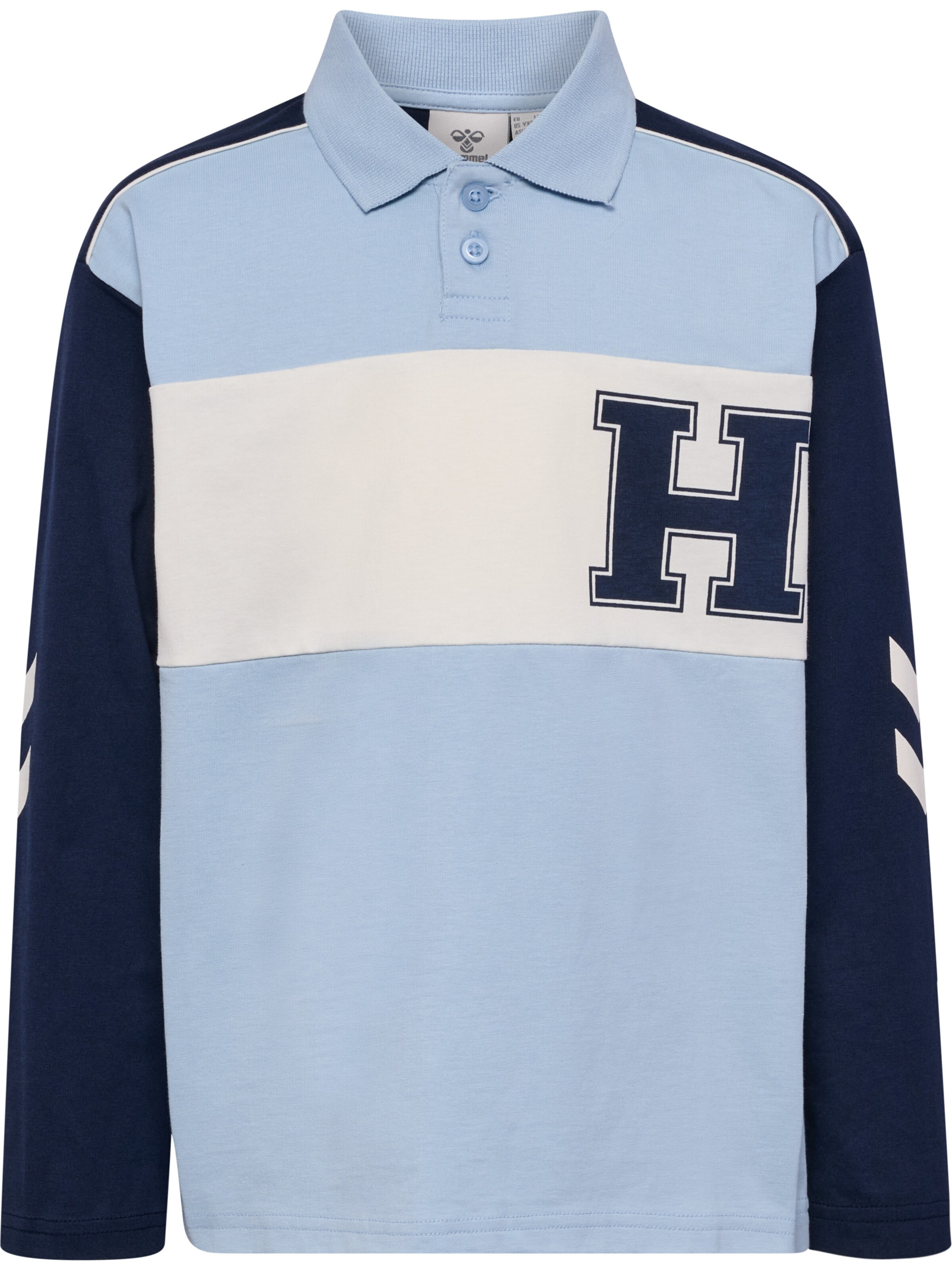 Hummel Shirt 'Robin' in 104 in Ecru / Blue, Item view