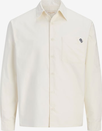 Chemise business 'JORFrederiksberg' JACK & JONES en blanc : devant