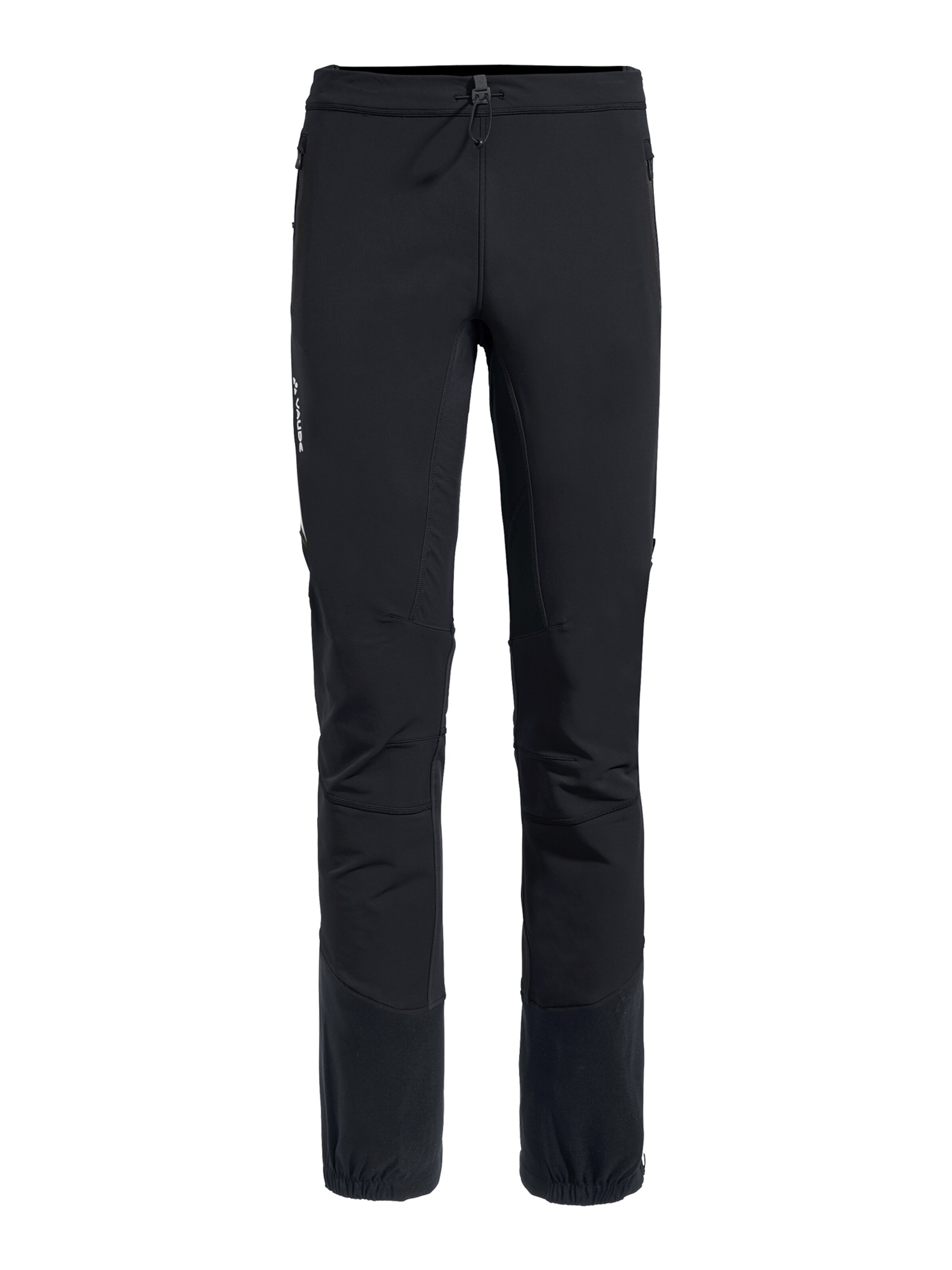 VAUDE Regular Hose 'Larice' in Schwarz: Vorderseite