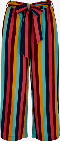 Wide Leg Pantalon Apricot en mélange de couleurs : devant