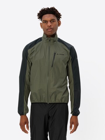 VAUDE Outdoor jacket 'Drop III' in Green: front