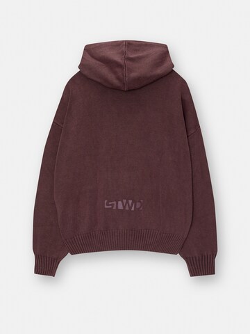 Pull-over Pull&Bear en rouge