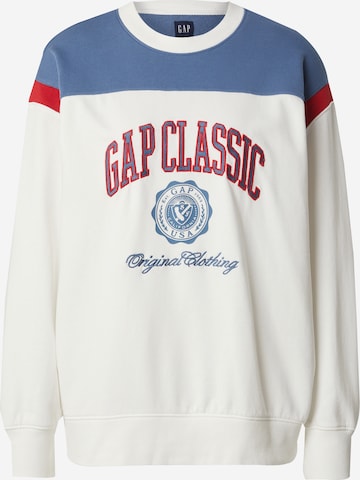 GAP Bluzka sportowa w kolorze biały: przód