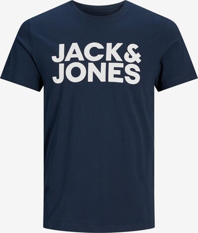 JACK & JONES Tričko - námornícka modrá / biela, Produkt