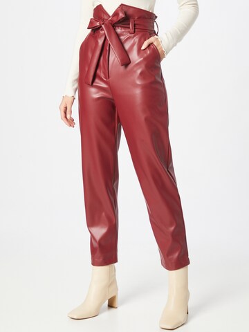Bardot Normální Kalhoty 'DEBBIE' – červená: přední strana