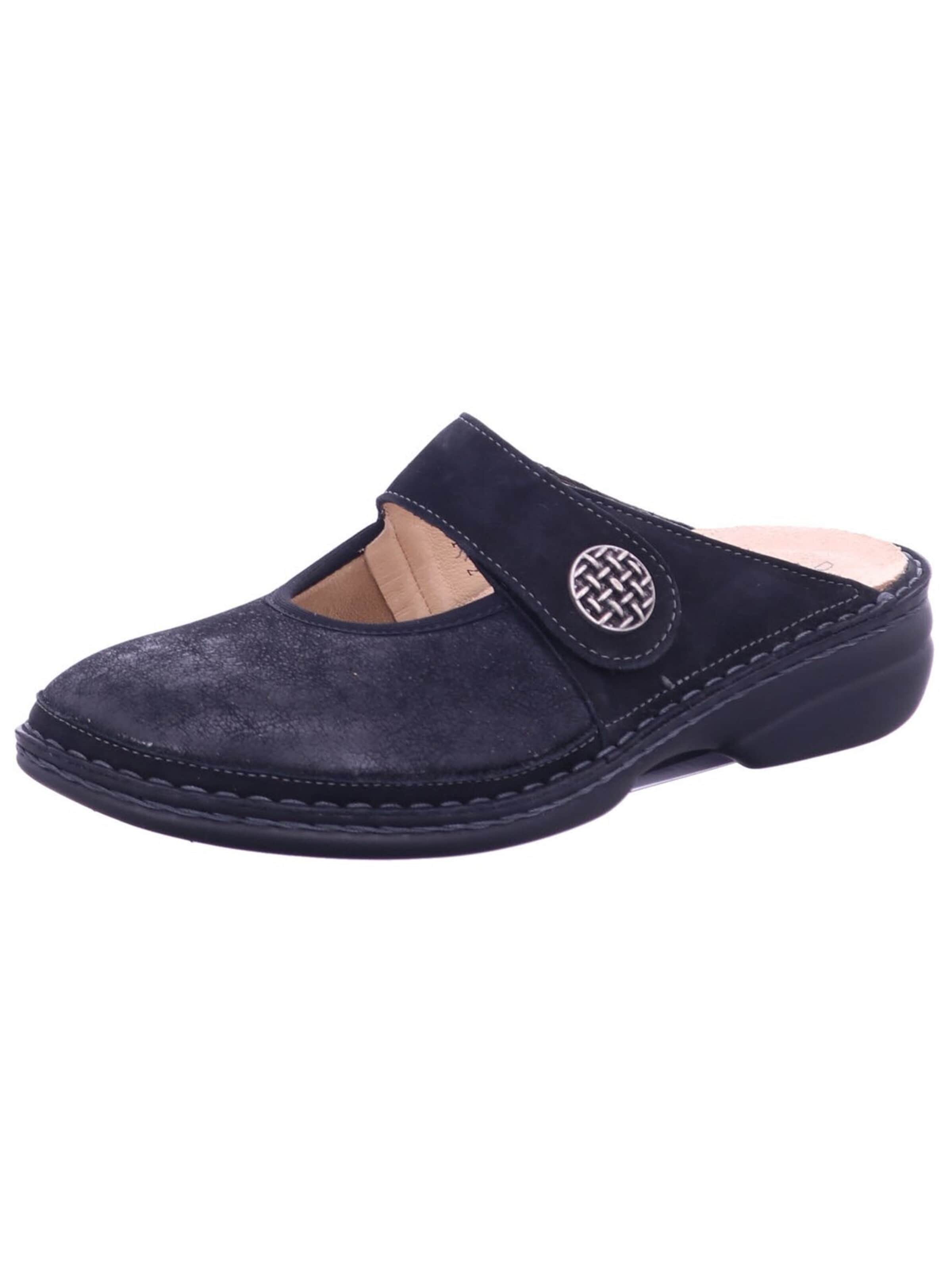 Finn Comfort Muiltjes '05006 902297' in Zwart: voorkant