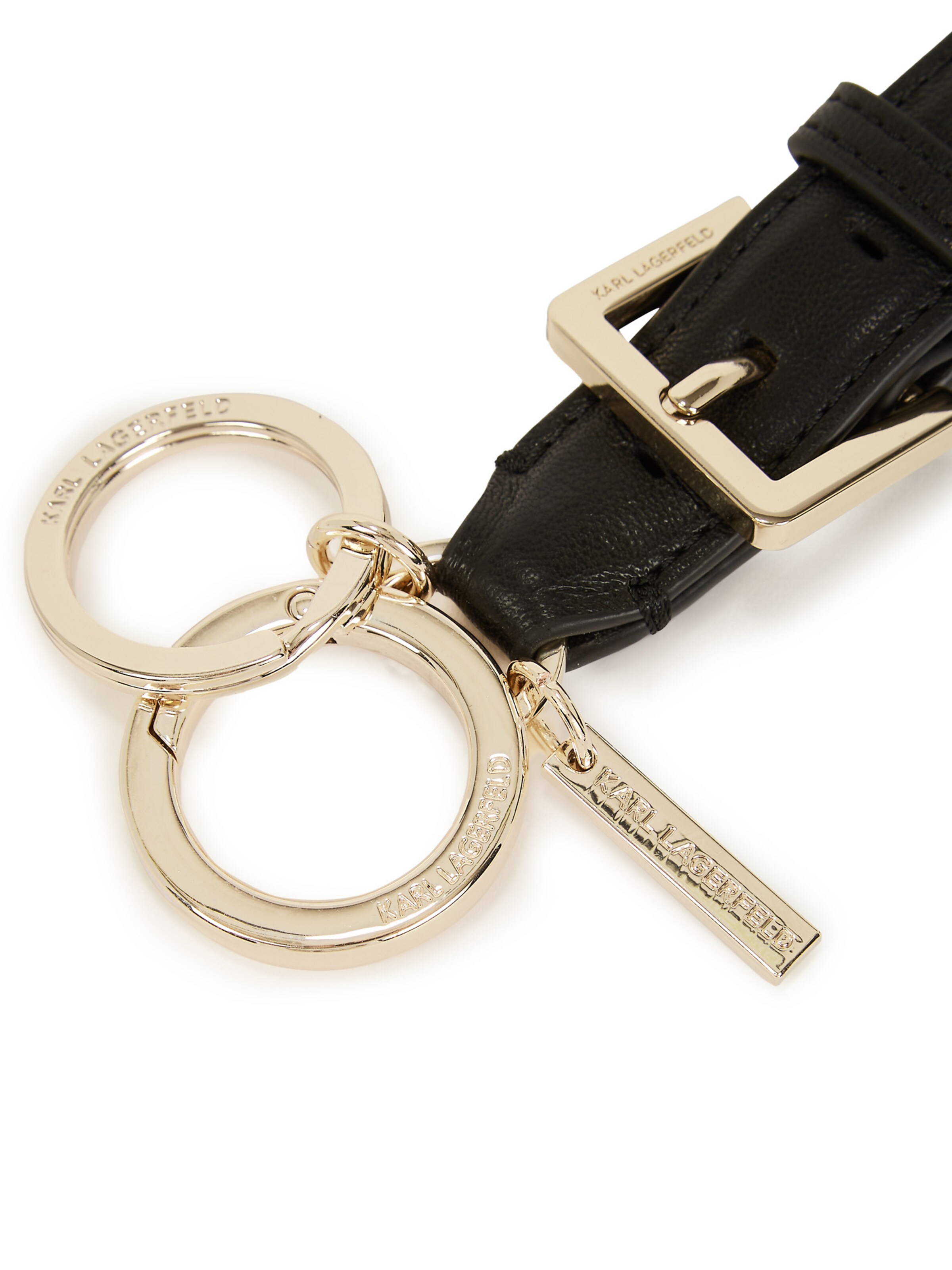 Karl Lagerfeld Nøglering i sort