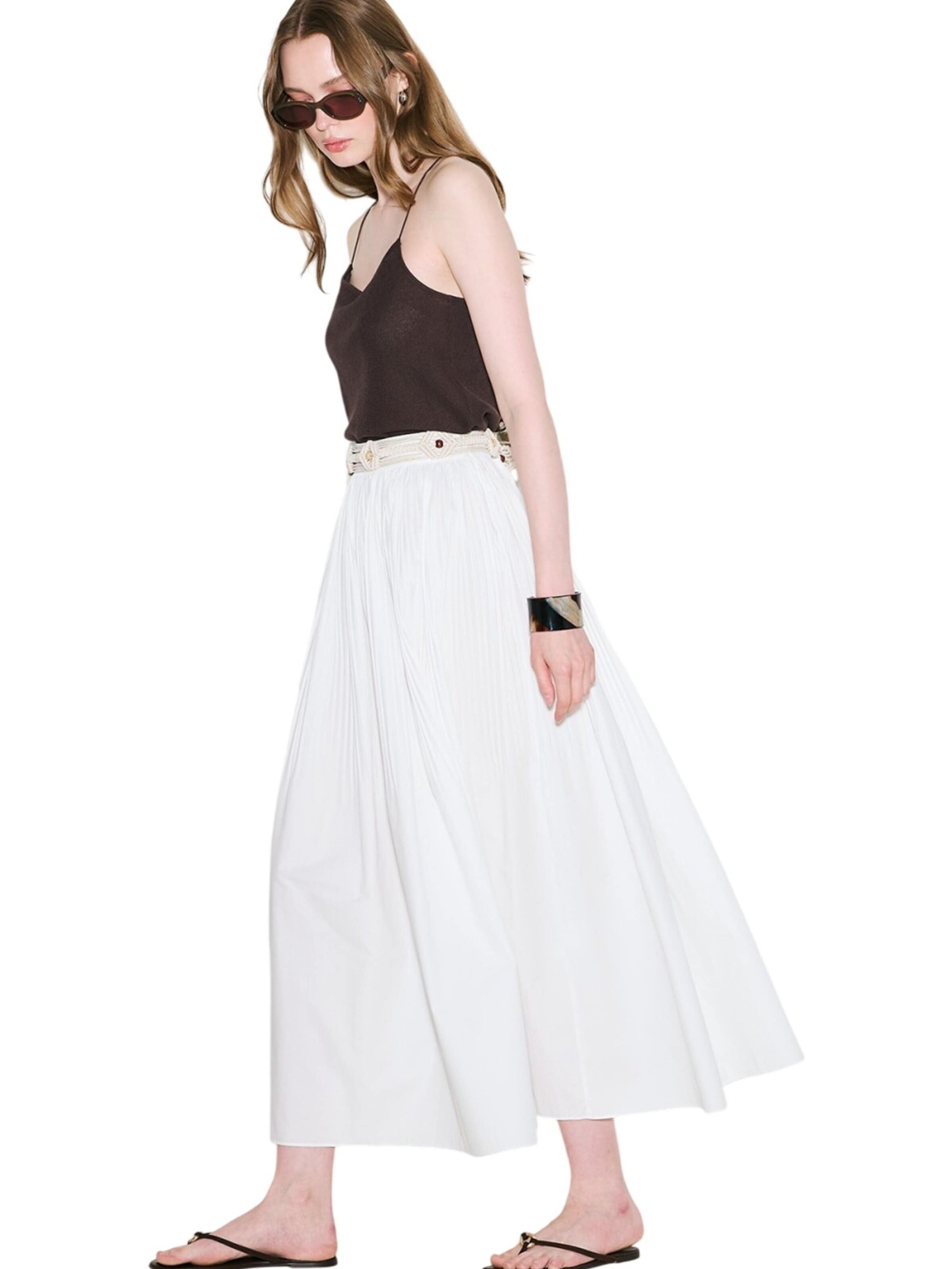 MANUKA Rok in Beige