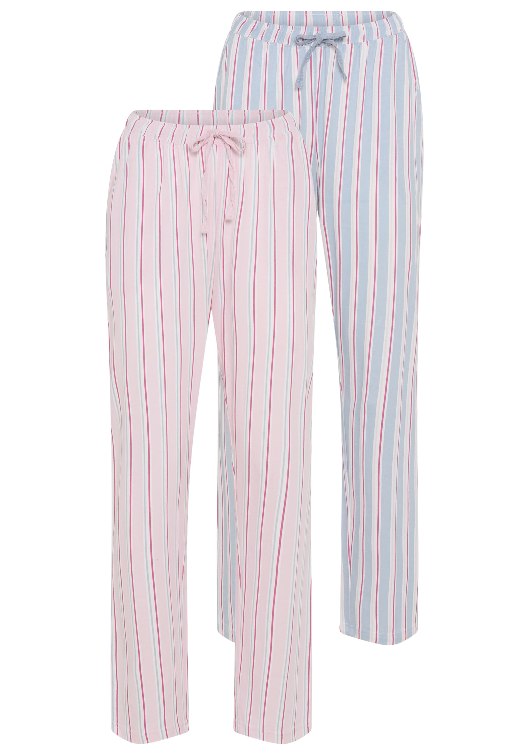 VIVANCE - Pantalón de pijama en azul: frente