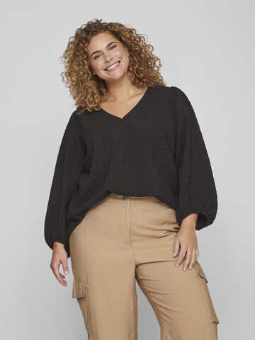 EVOKED Blouse in Black: front