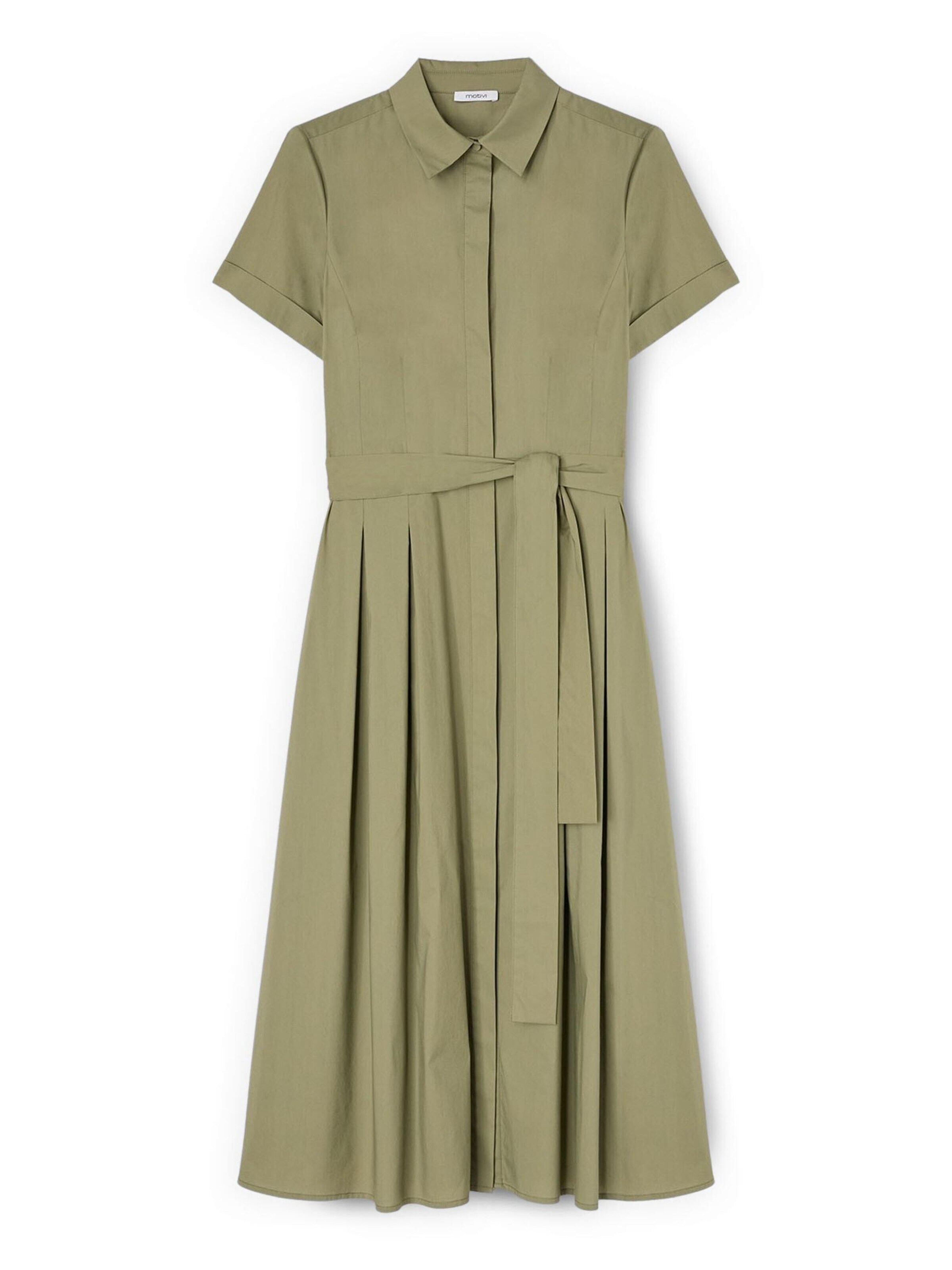 MOTIVI Dress in Green: front