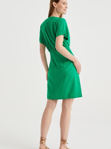 WE Fashion Kjole i grøn
