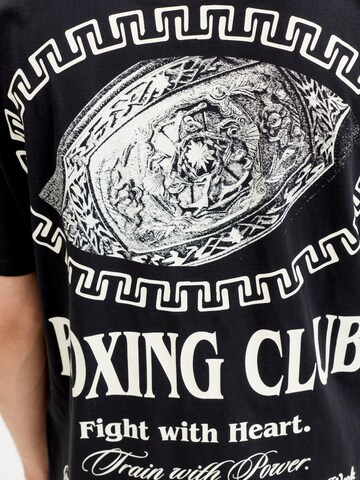 JACK & JONES Majica 'JORTRENDY OBJECTS' | črna barva