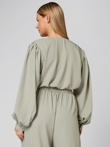 Guido Maria Kretschmer Curvy - Blusa 'Kimia' en verde