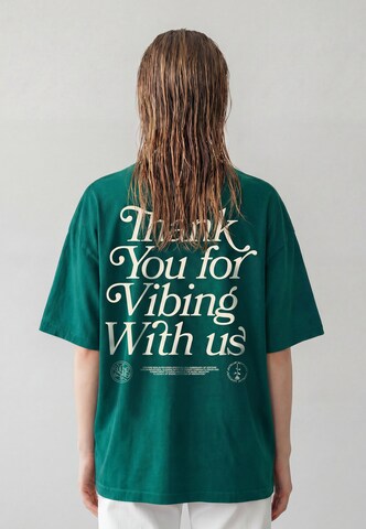 Vertere Berlin Shirt in Groen: terug