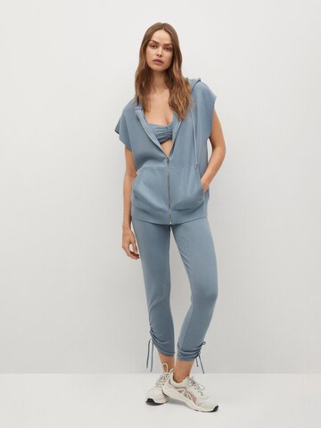 Coupe slim Pantalon 'Benji' MANGO en bleu