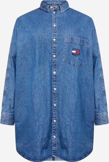 Tommy Jeans Curve Shirt Dress in Blue denim, Item view