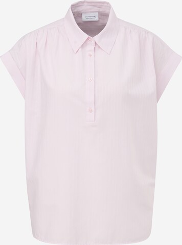 comma casual identity Blouse in Roze: voorkant