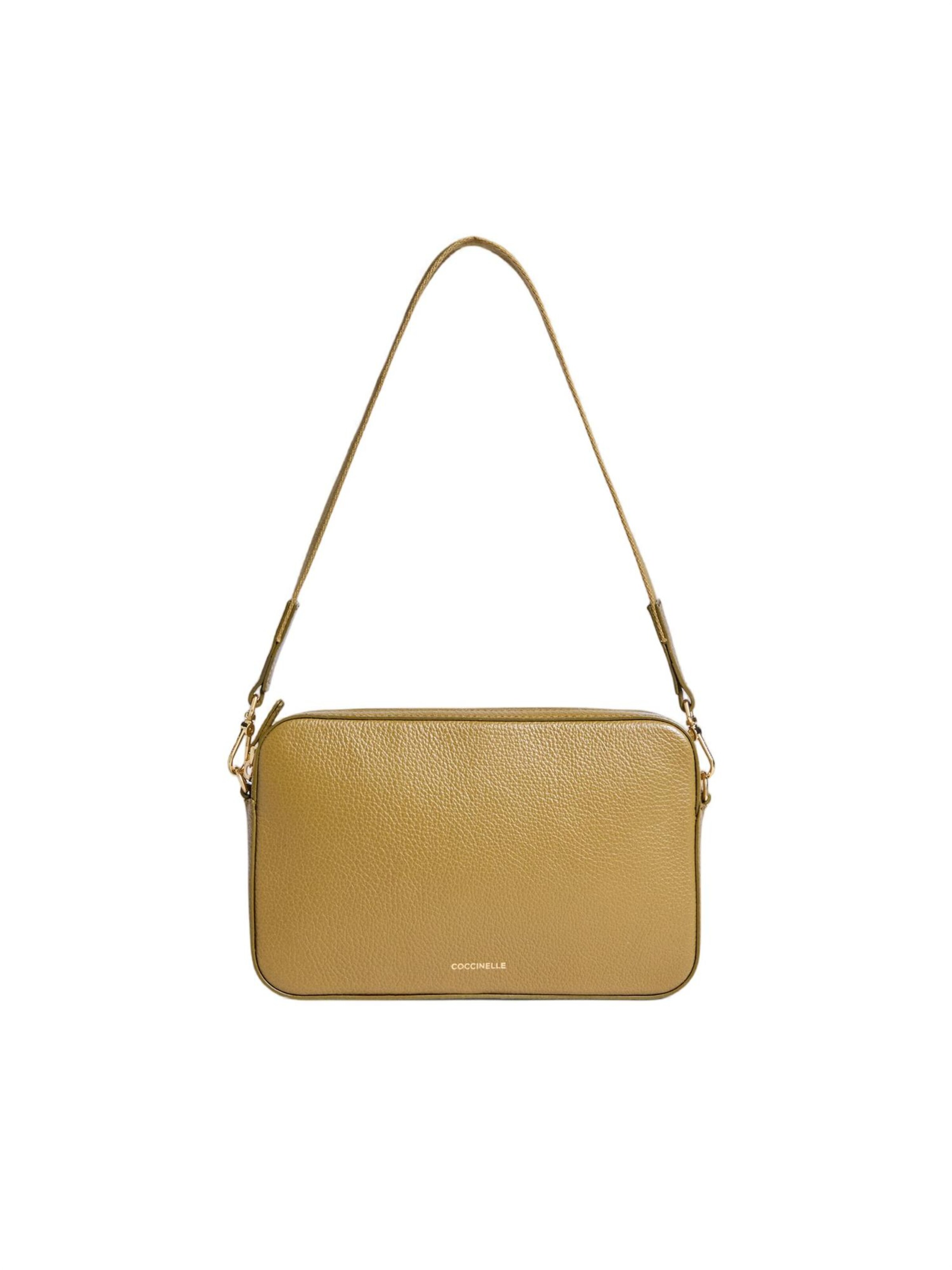 Coccinelle Handbag 'COCCINELLE Tebe 2' in Yellow: front