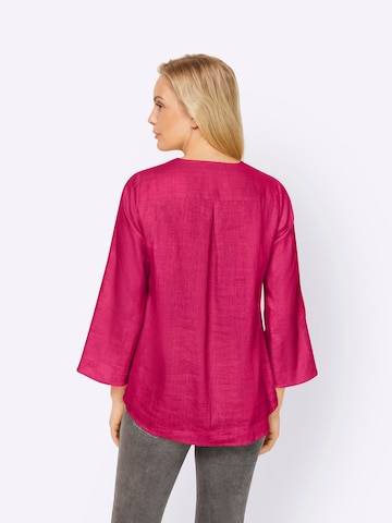 heine Bluse i pink