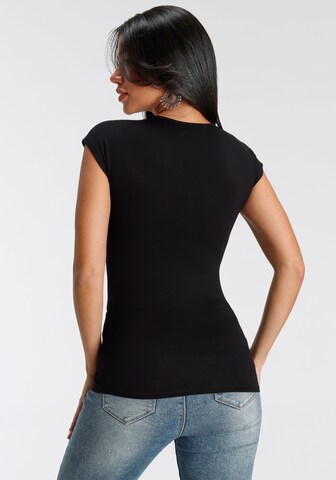 MELROSE T-Shirt in Schwarz