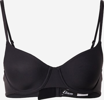 T-shirt Reggiseno di ETAM in nero: frontale