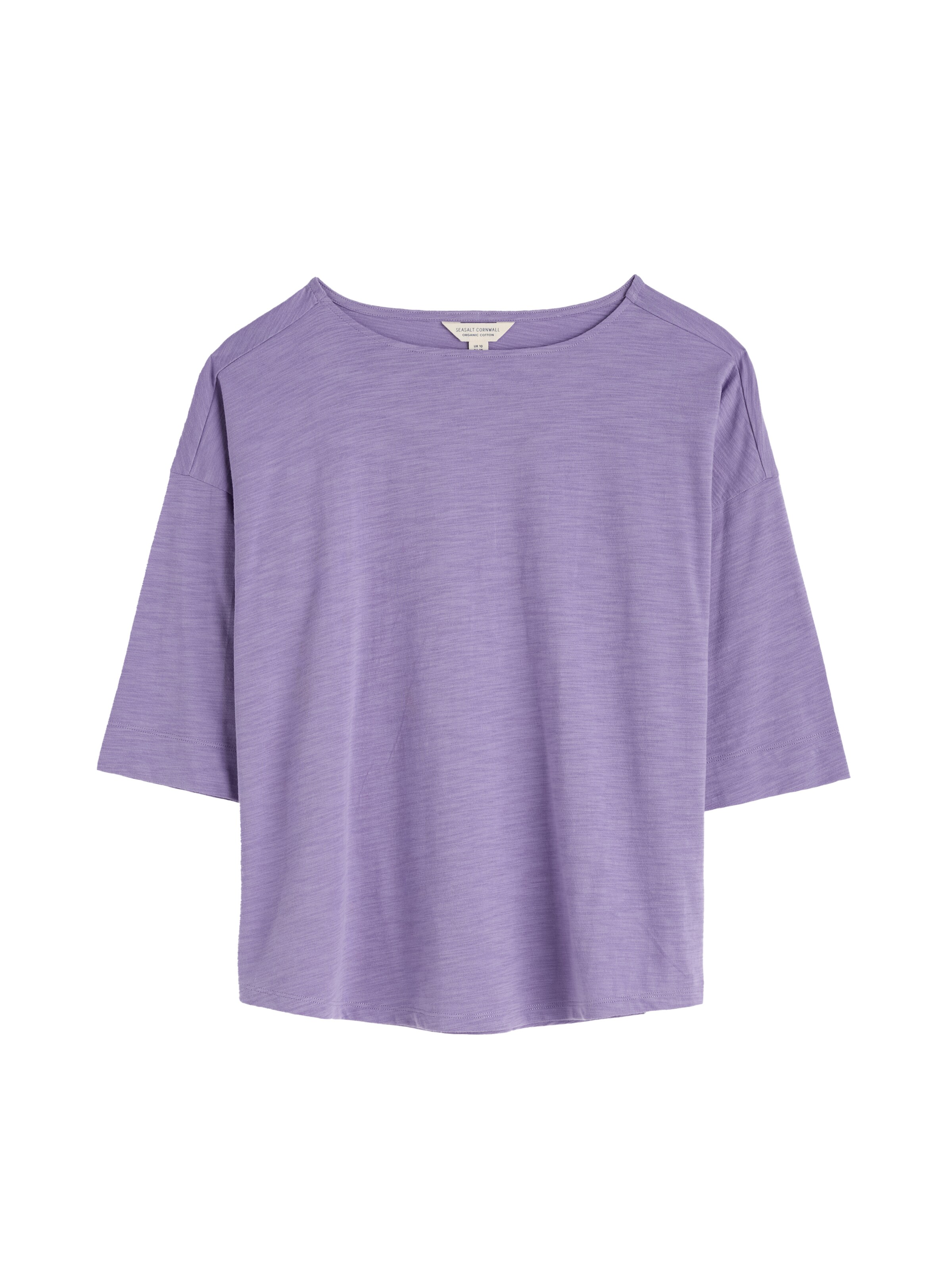T-shirt 'Tremayne Quay' Seasalt Cornwall en violet : devant