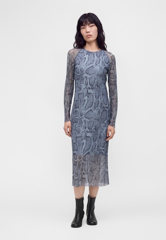 Marc Cain Jurk in Blauw: voorkant