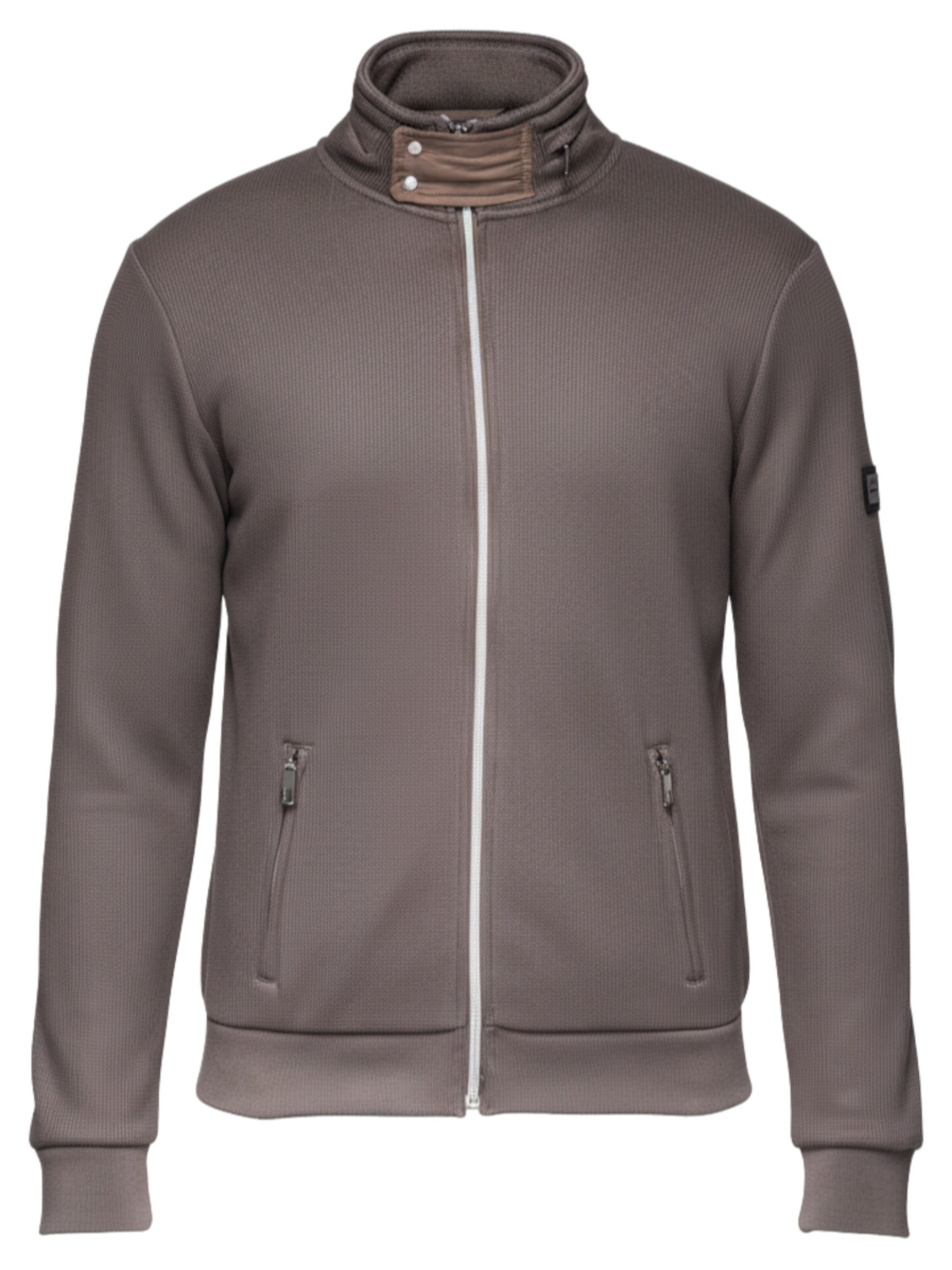 Ombre Tussenjas 'OM-JANP-0154' in Bruin: voorkant