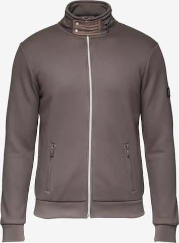 Veste mi-saison 'OM-JANP-0154' Ombre en marron : devant