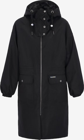 Schmuddelwedda - Abrigo de entretiempo en negro: frente