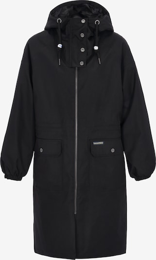 Schmuddelwedda Manteau mi-saison en XS en noir, Vue avec produit
