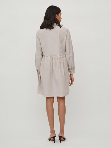 VILA Shirt Dress 'Tylla' in Brown