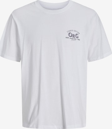 T-Shirt JACK & JONES en blanc : devant