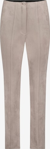 Betty Barclay Basic-Hose Slim Fit in Grau: Vorderseite