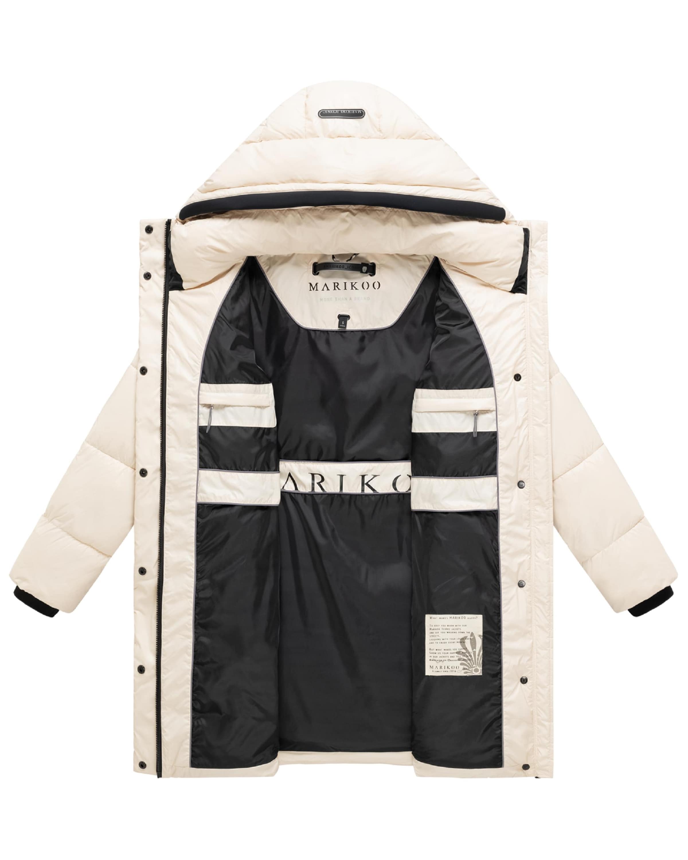 Manteau d’hiver 'Yumee XVI' MARIKOO en beige