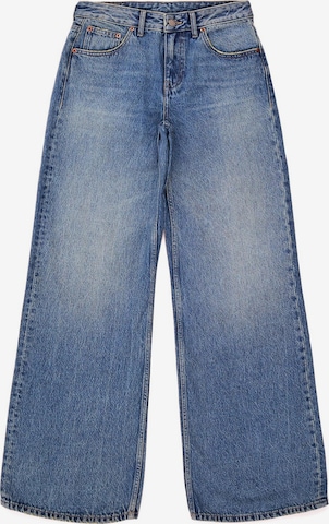 Dr. Denim Jeans 'Rhue Low Wide Jeans' in Blau: Vorderseite