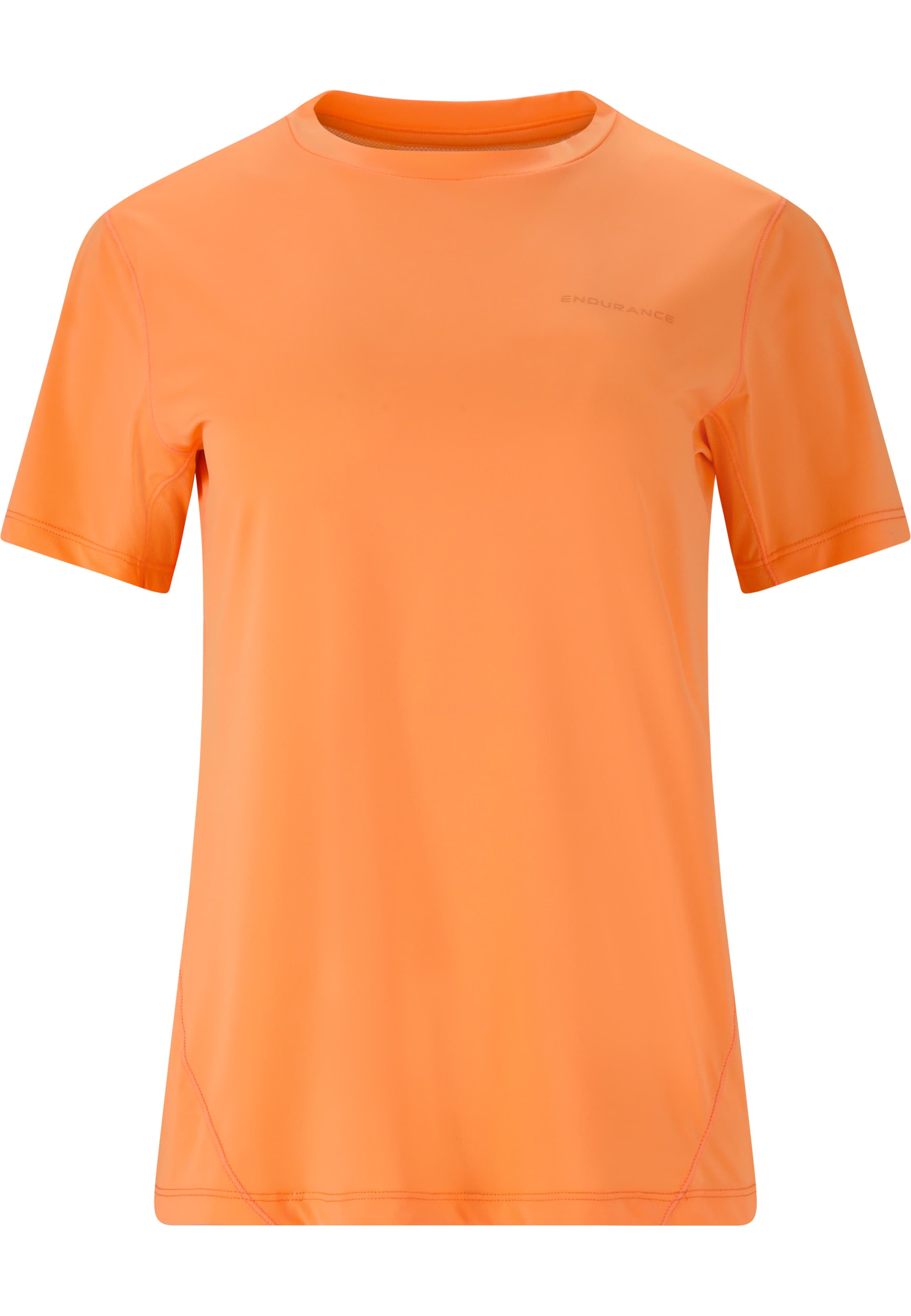 ENDURANCE Performance shirt 'Nan' in Orange: front