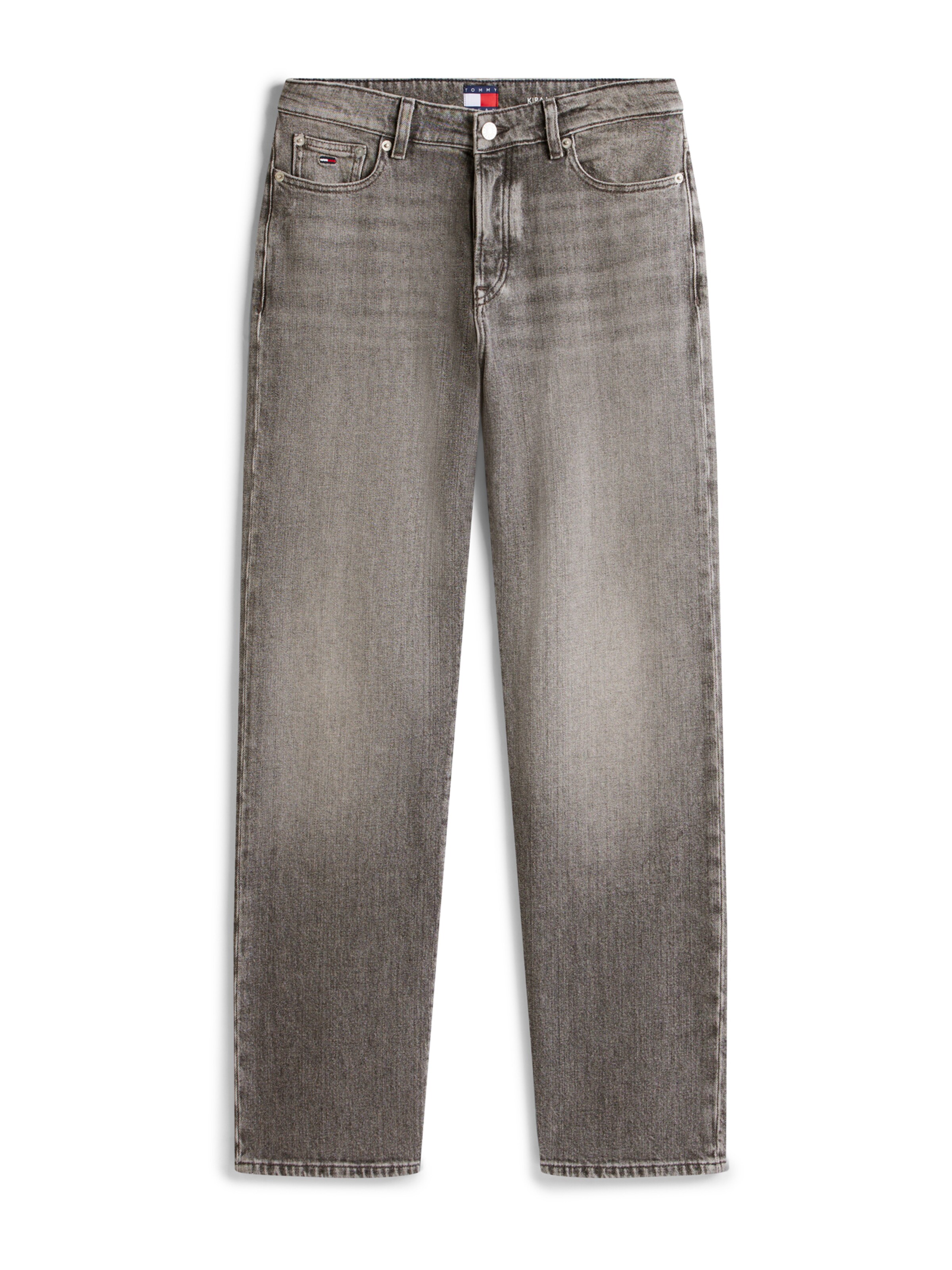 Tommy Jeans Slimfit Džíny 'KIRA' – šedá: přední strana