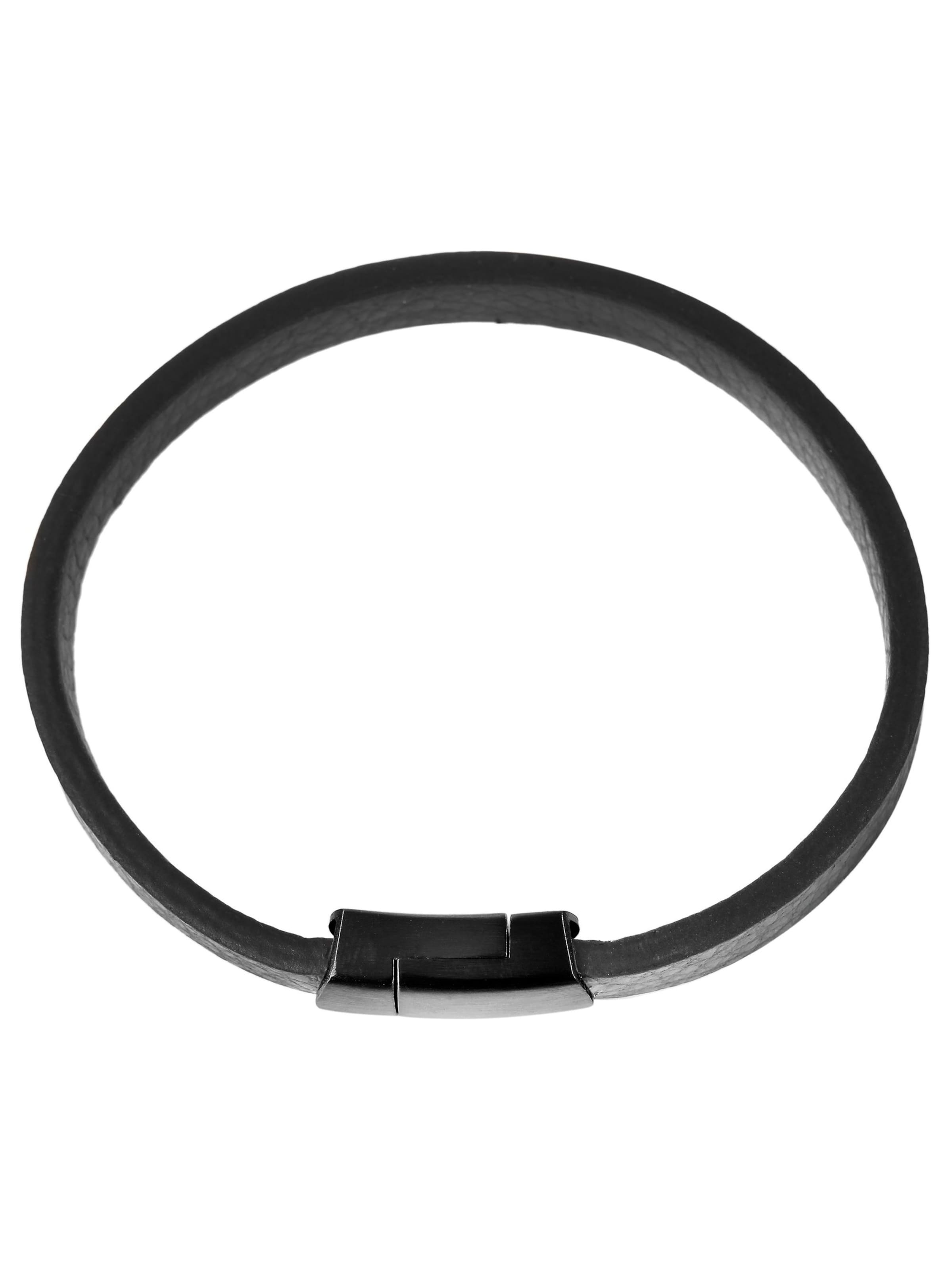 Akzent Bracelet 'Milania, langlebig' in Black: front